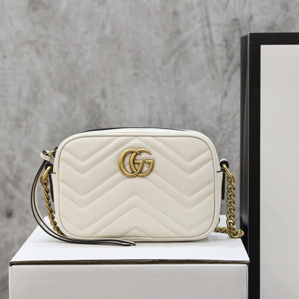 Boutique Quality || 448065 || GG Marmont Matelasse Mini Bag