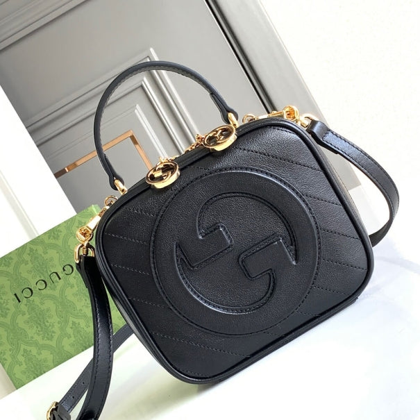 Boutique Quality || 744434 || GUCCI BLONDIE TOP HANDLE BAG
