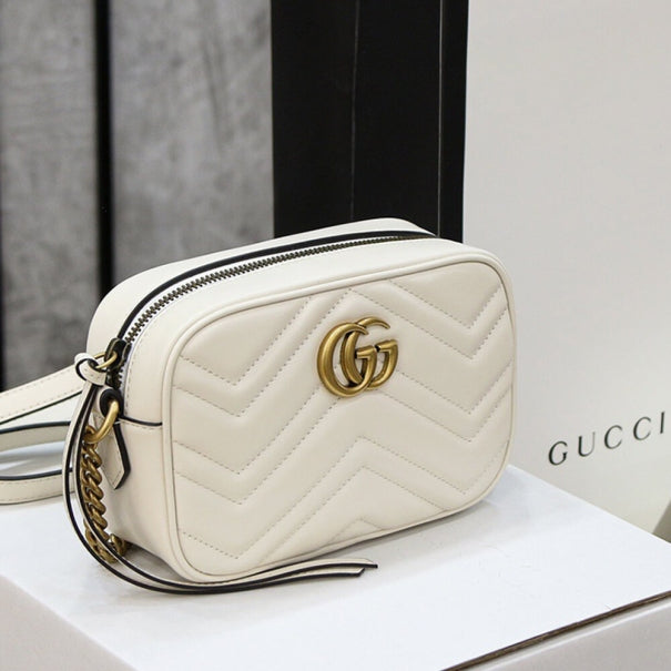 Boutique Quality || 448065 || GG Marmont Matelasse Mini Bag
