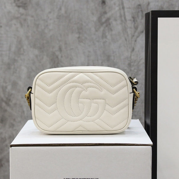 Boutique Quality || 448065 || GG Marmont Matelasse Mini Bag