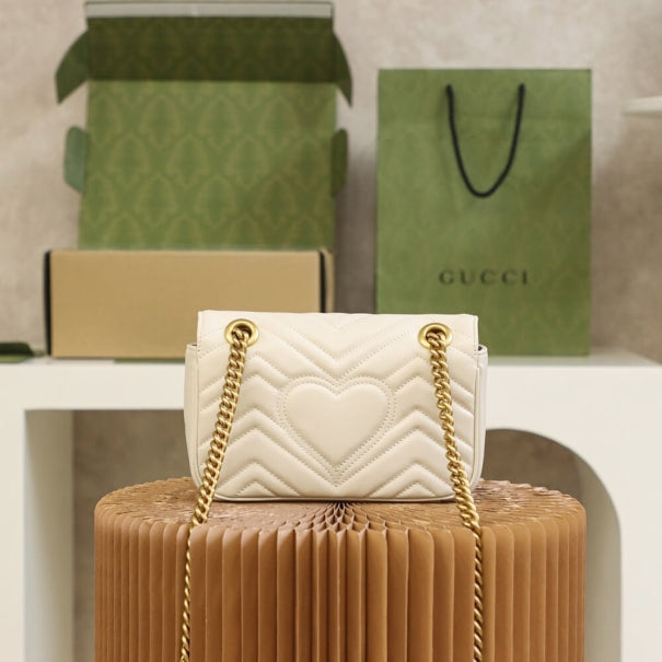 Boutique Quality || 446744 || GG MARMONT MINI SHOULDER BAG
