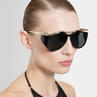 Thumbnail for Y2K Punk Round Sunglass