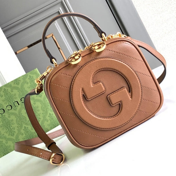 Boutique Quality || 744434 || GUCCI BLONDIE TOP HANDLE BAG