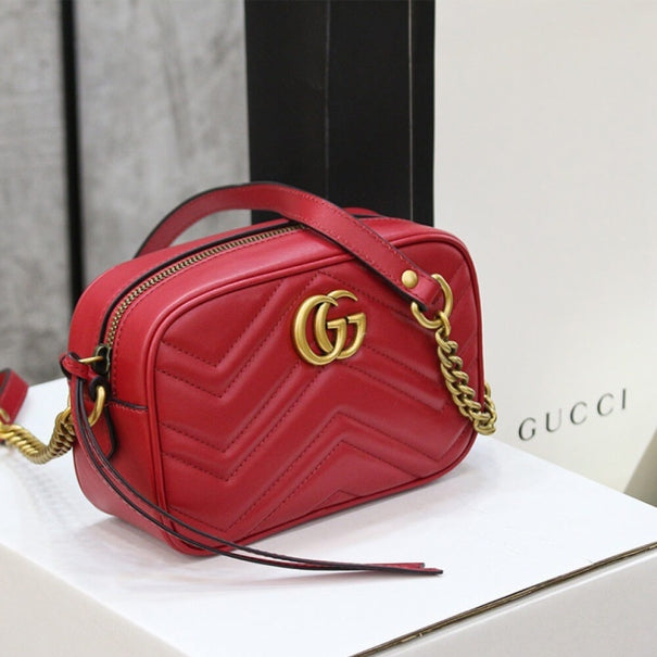 Boutique Quality || 448065 || GG Marmont Matelasse Mini Bag