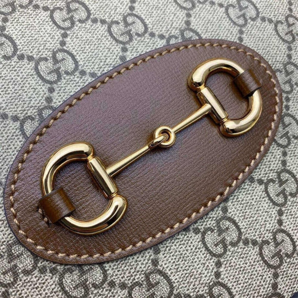 Boutique Quality || 621220 || Gucci Horsebit 1955 Small Top Handle Bag