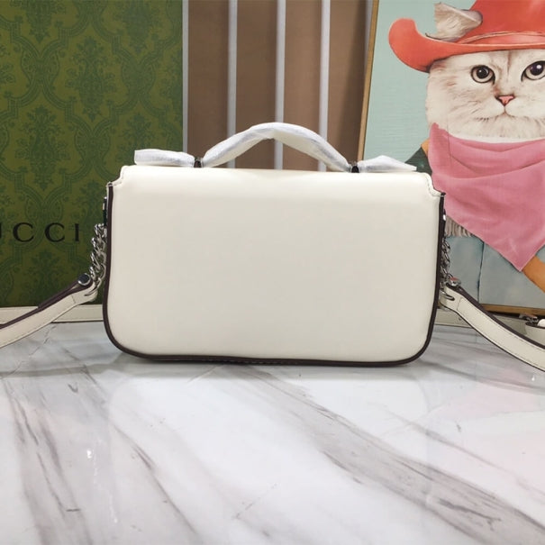 Boutique Quality || 739722 || Gucci Petite GG Mini Shoulder Bag