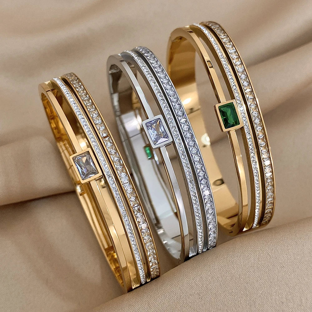 Stainless Steel Cuff Bracelet