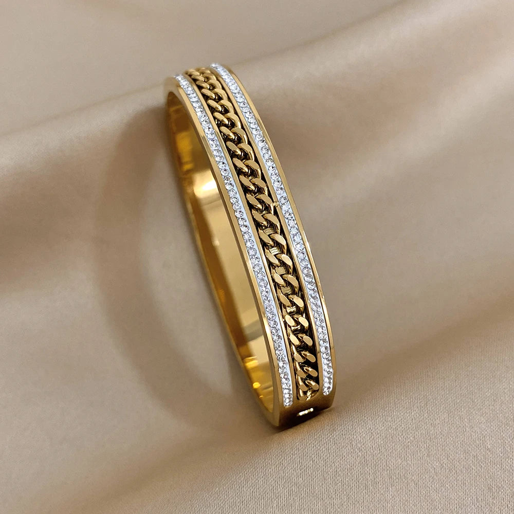 Stainless Steel Cuff Bracelet