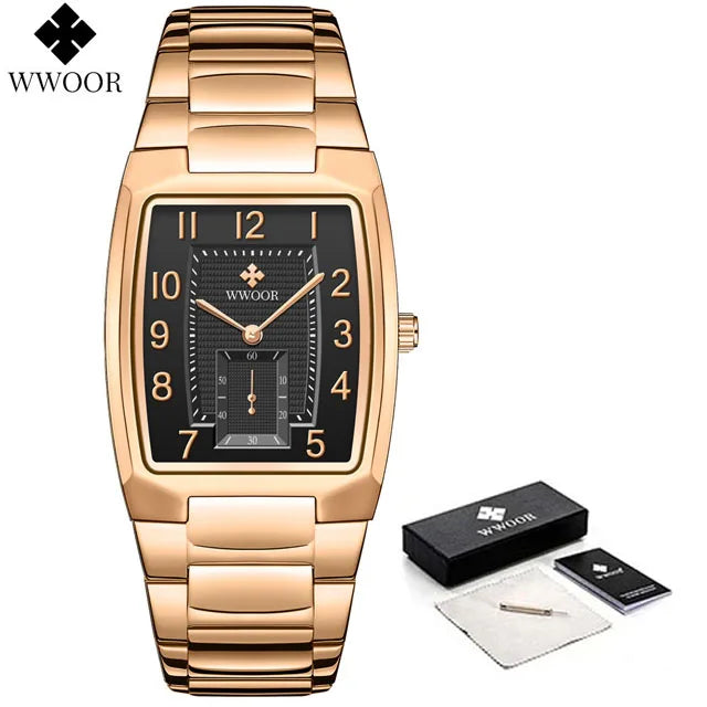 Stainless Steel Watch Feminino