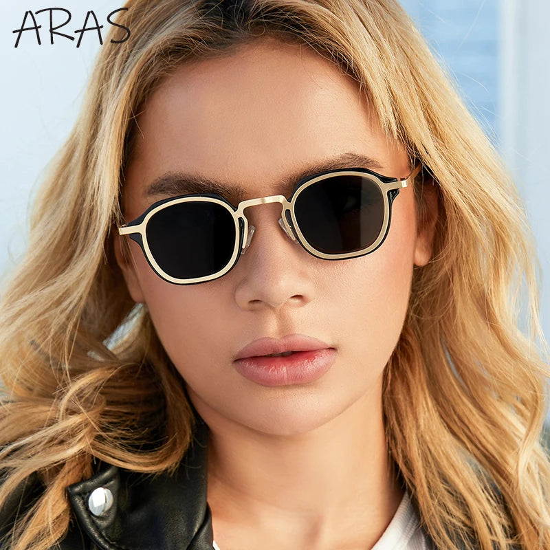 Retro Punk Small Round Sunglass
