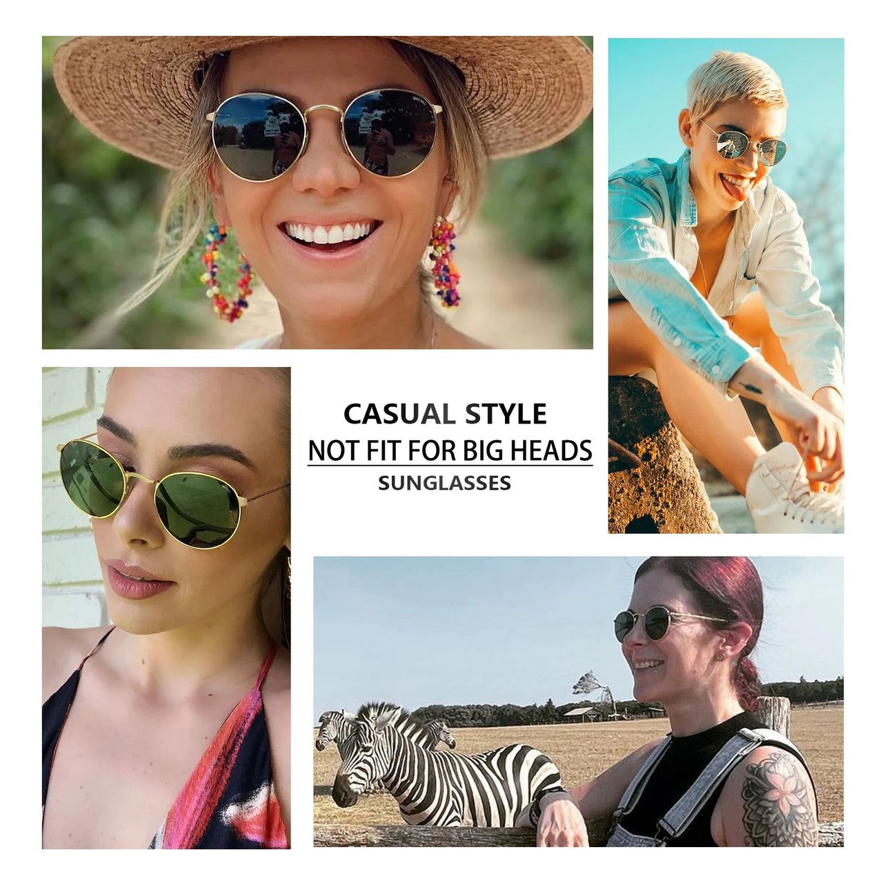 Luxury Classic Round Sunglass
