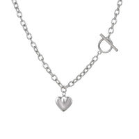 Thumbnail for Punk Big Love Heart Chain Pendant