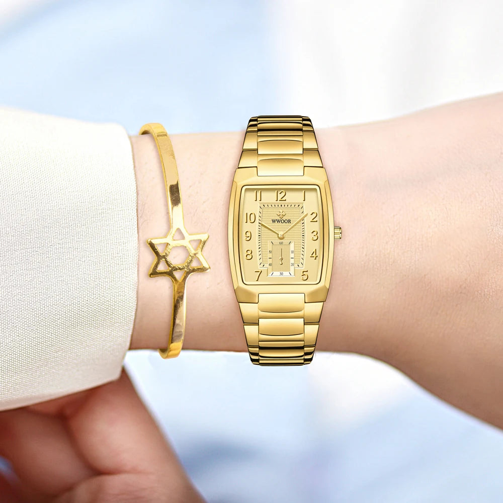 Square Waterproof Feminin Watch