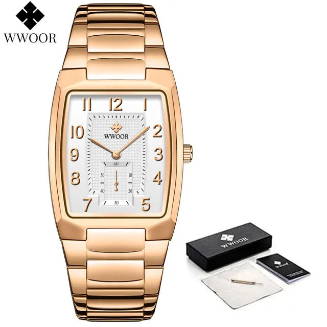Stainless Steel Watch Feminino