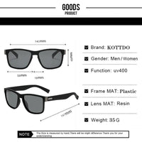 Thumbnail for Square Polarized Sunglass