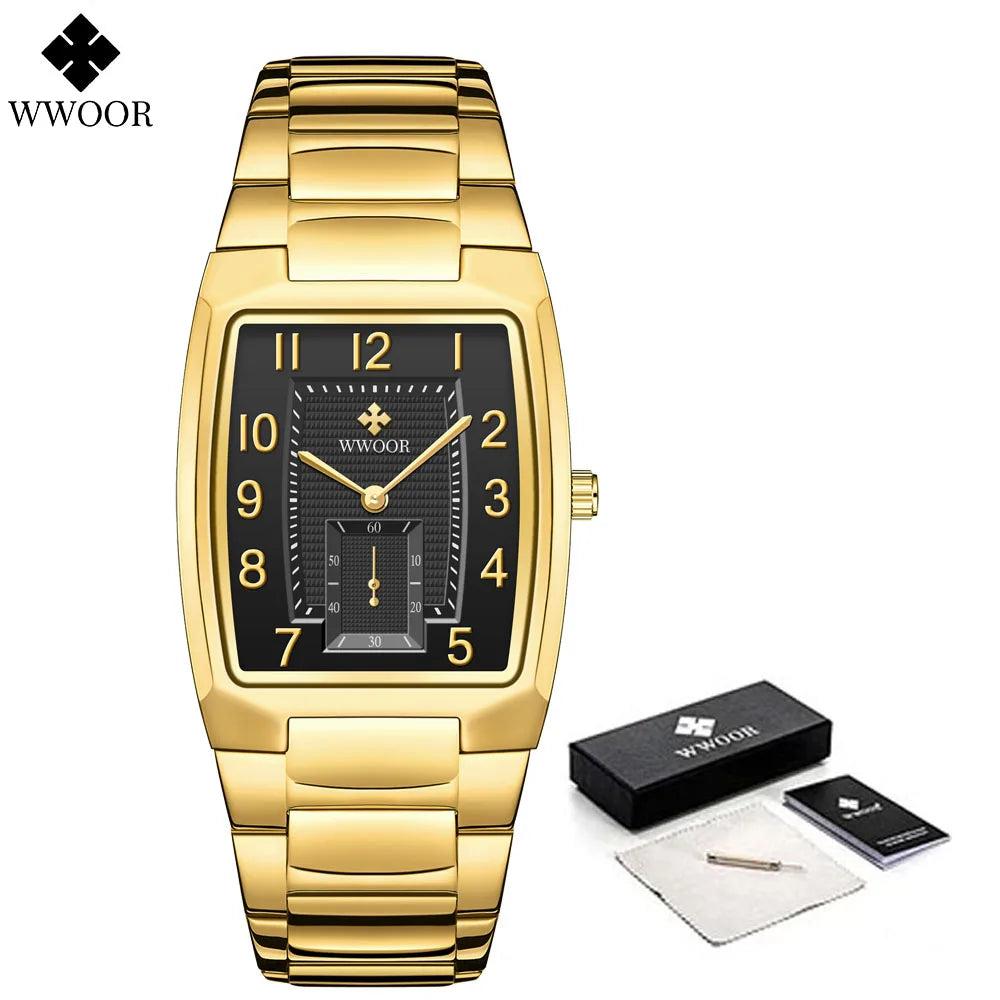 Stainless Steel Watch Feminino
