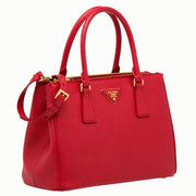 Boutique Quality || Prada Red Galleria Medium Bag