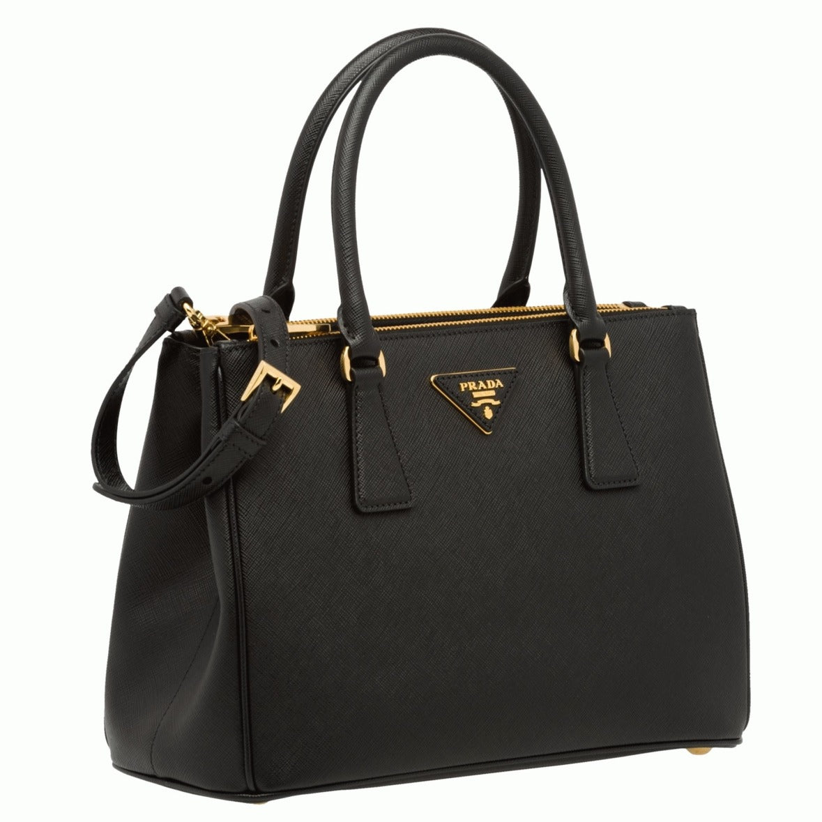 Boutique Quality || Prada Galleria Medium Bag in Black
