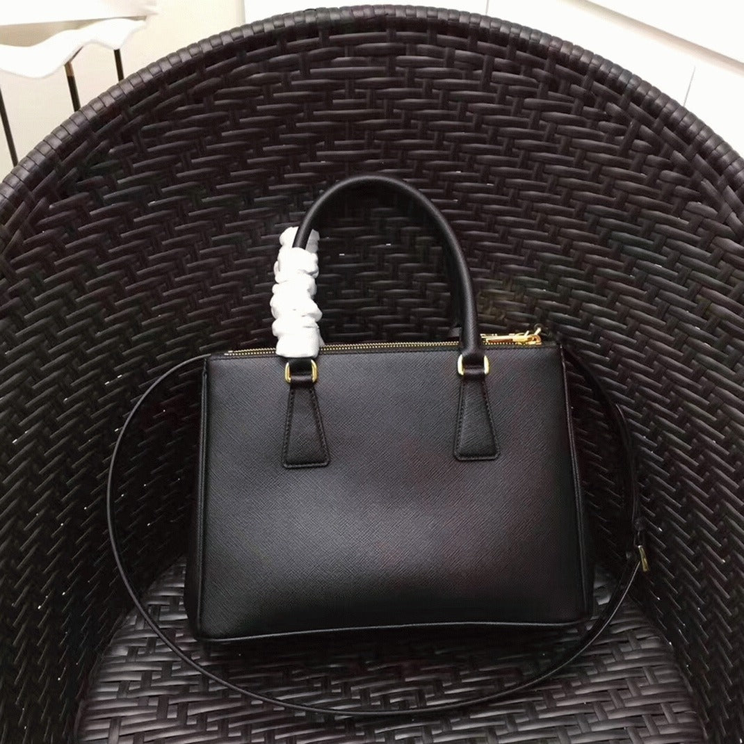 Boutique Quality || Prada Galleria Medium Bag in Black