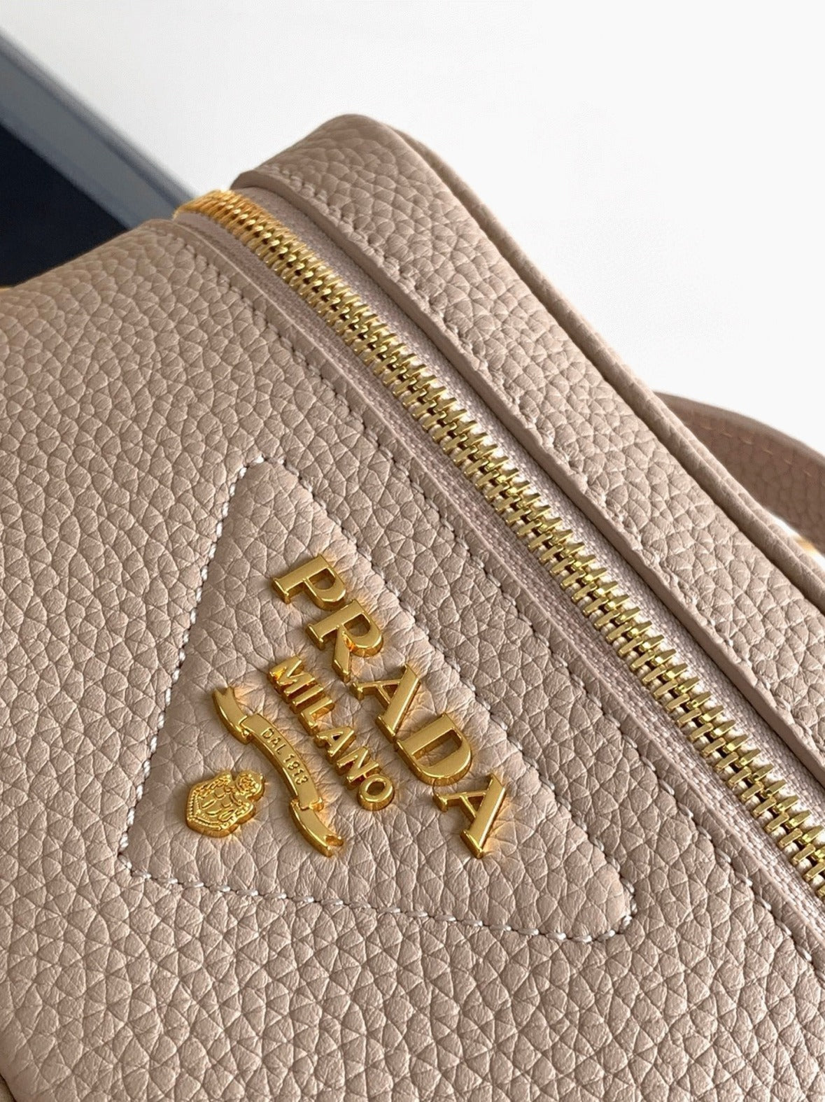 Boutique Quality || Prada Mini Vanity Bag in Light Pink