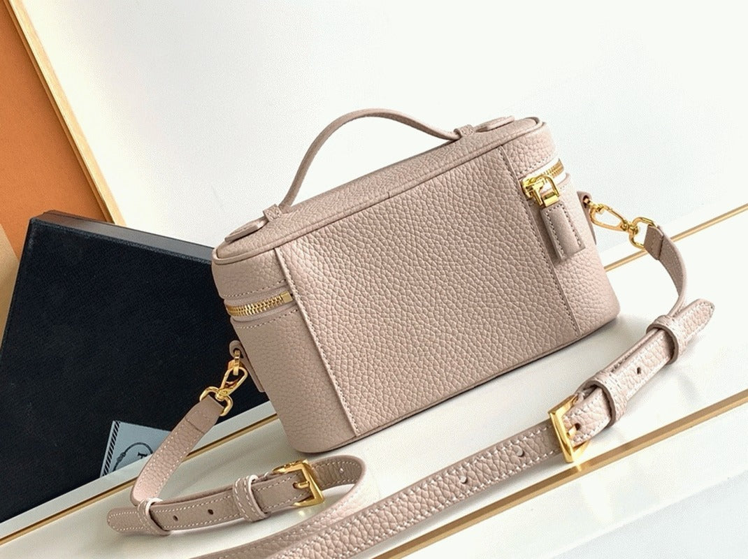 Boutique Quality || Prada Mini Vanity Bag in Light Pink