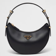 Boutique Quality || Prada Black Arque Shoulder Bag