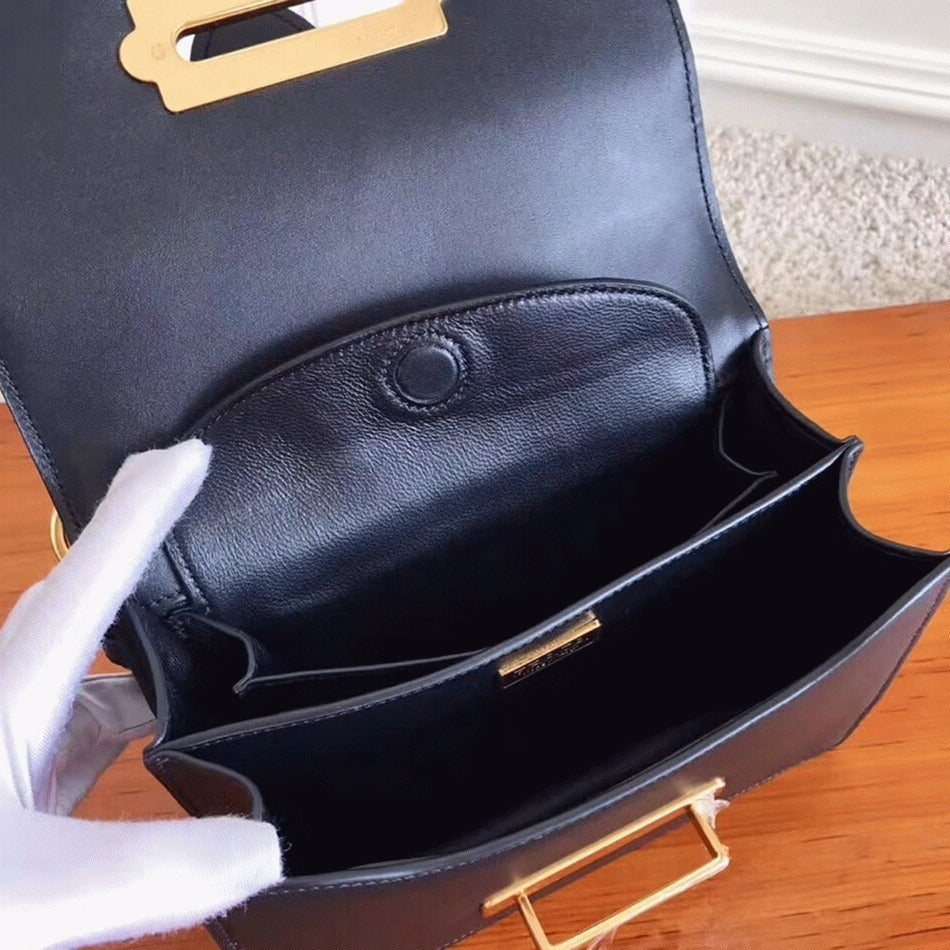 Boutique Quality || Prada Black Cahier Shoulder Bag