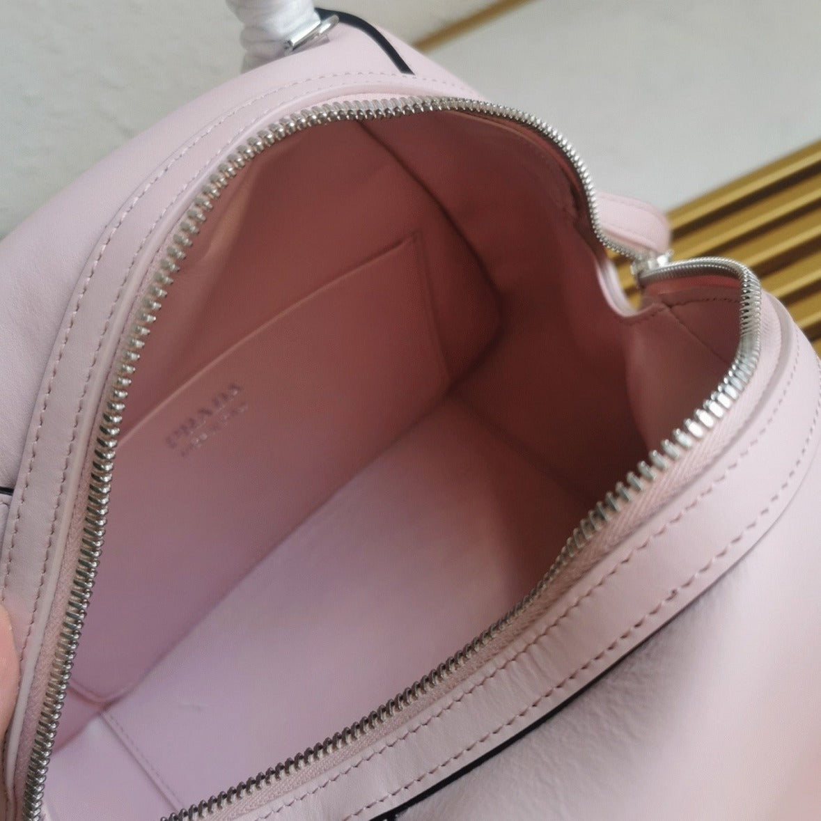 Boutique Quality || Prada Supernova Small Top Handle Bag in Pink