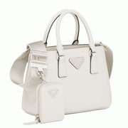 Boutique Quality || Prada White Galleria Mini Bag
