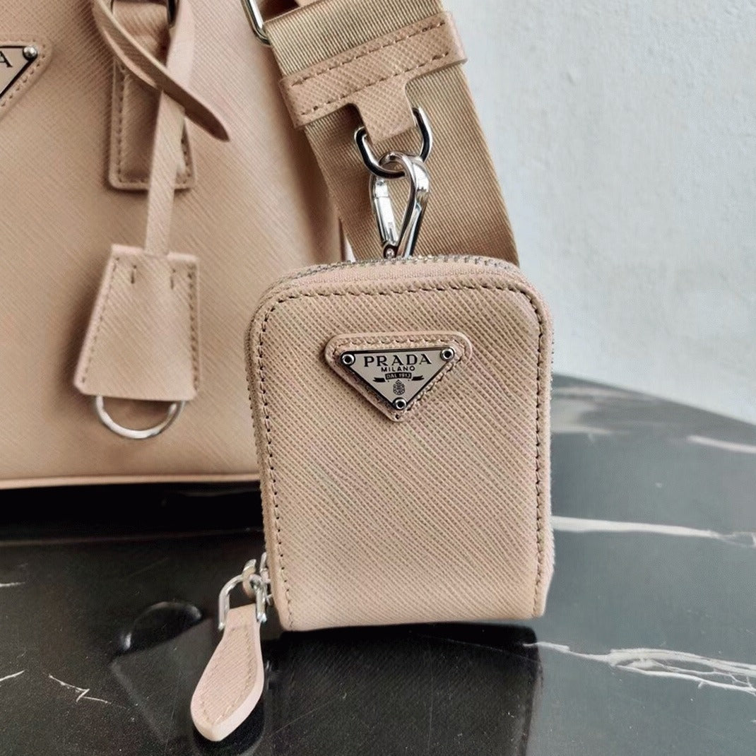 Boutique Quality || Prada Galleria Mini Bag in Beige
