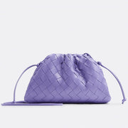 Boutique Quality || Bottega Veneta Mini Pouch with Strap Wisteria