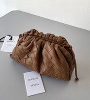 Boutique Quality || Bottega Veneta Mini Pouch with Strap Caramel