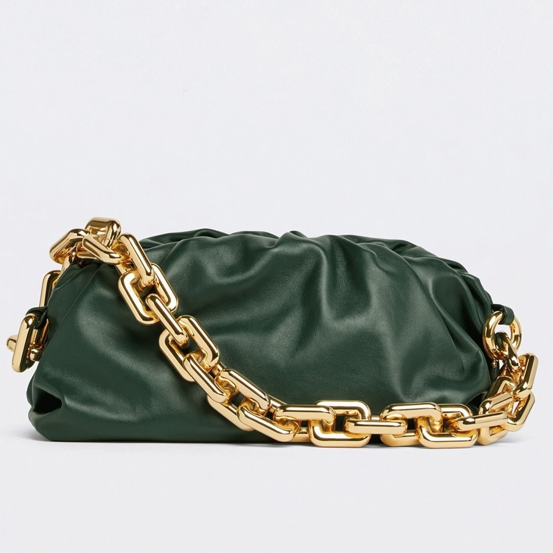 Boutique Quality || Bottega Veneta The Chain Pouch Bag Raintree