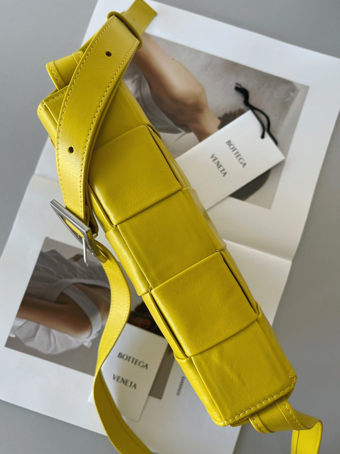 Boutique Quality || Bottega Veneta Cassette Bag In Yellow