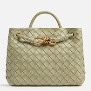 Boutique Quality || Bottega Veneta Small Andiamo Bag Travertine