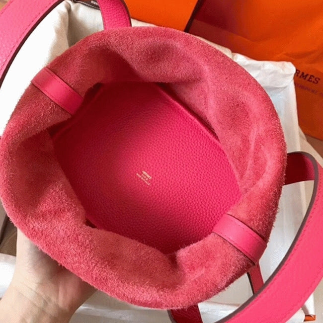 Boutique Quality || Rose lipstick Hermes Picotin Lock 22cm handbag