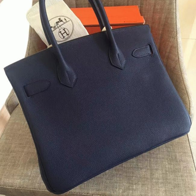 Boutique Quality || AAA Sapphire Hermes Birkin 30cm Tote