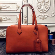 Boutique Quality || Orange Hermes Victoria II 35cm Bag