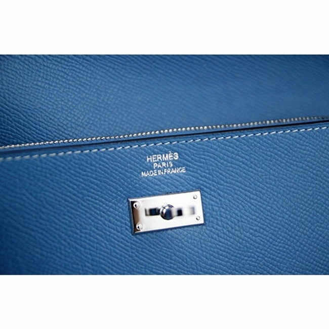 Boutique Quality || Jean blue knockoff Hermes Kelly Longue wallet
