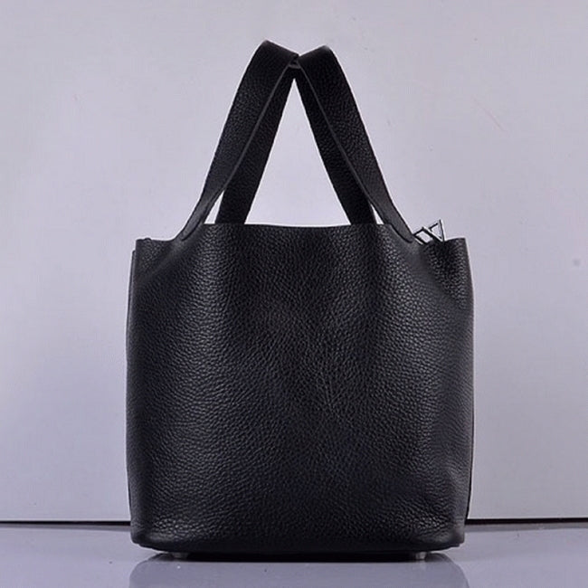 Boutique Quality || Black knockoff Hermes Picotin Lock handbag