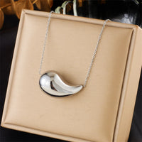 Thumbnail for Stainless Steel Gold Color Water Drops Pendant