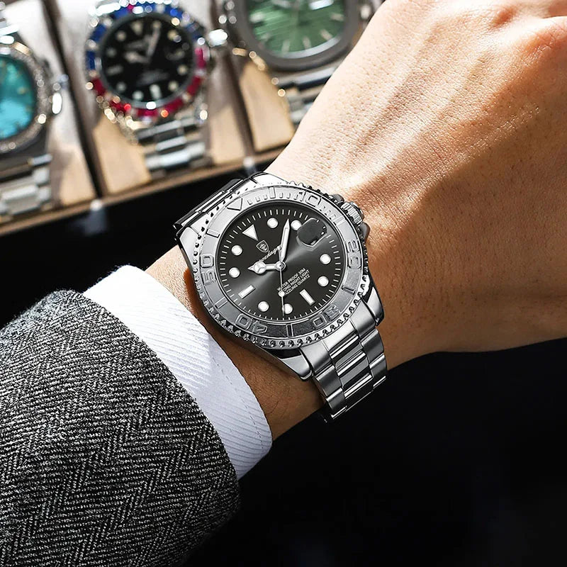Luxury Stainless Steel Business Watch