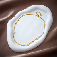 Thumbnail for Stainless Steel Cube Chains Necklace