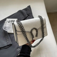 Thumbnail for Crocodile Skin Snakehead Bag