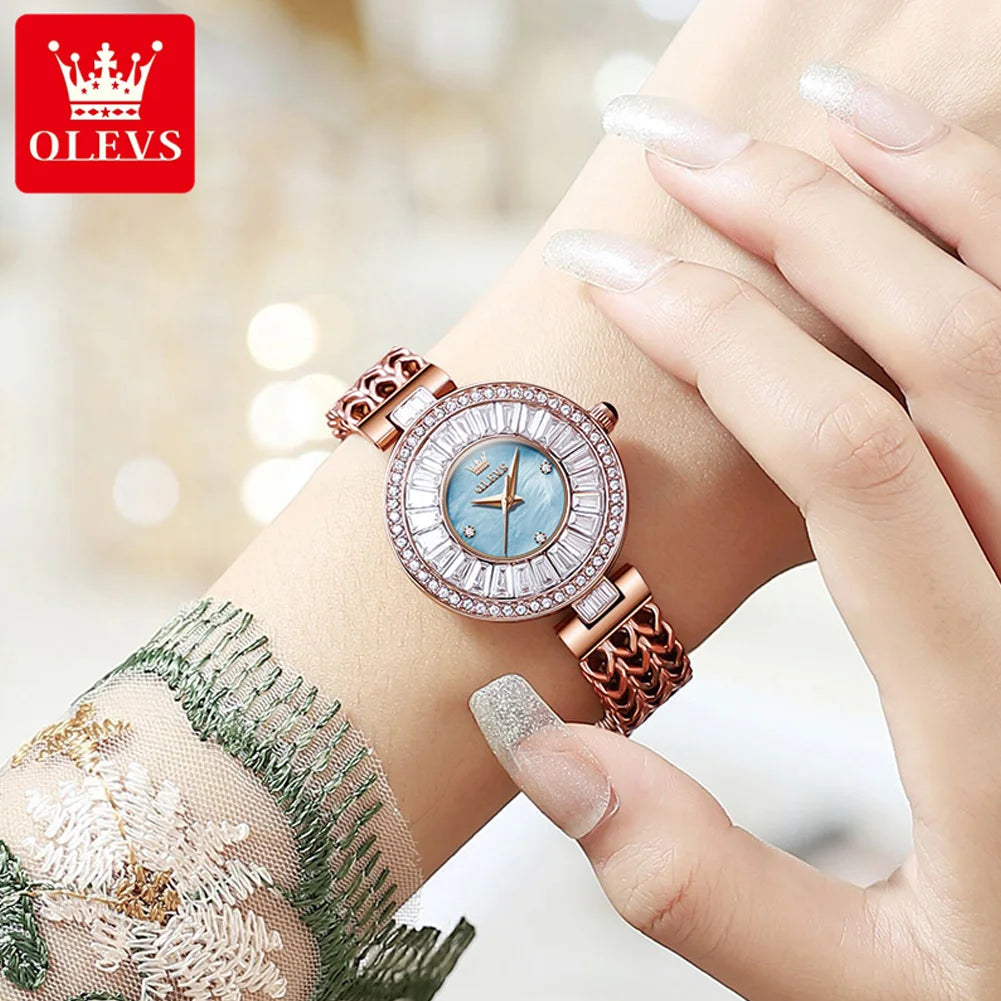 Stainless Steel Luxury Diamond Watch