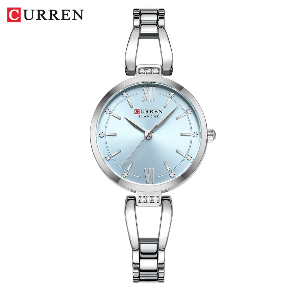 Rhinestones Stainless Steel watch