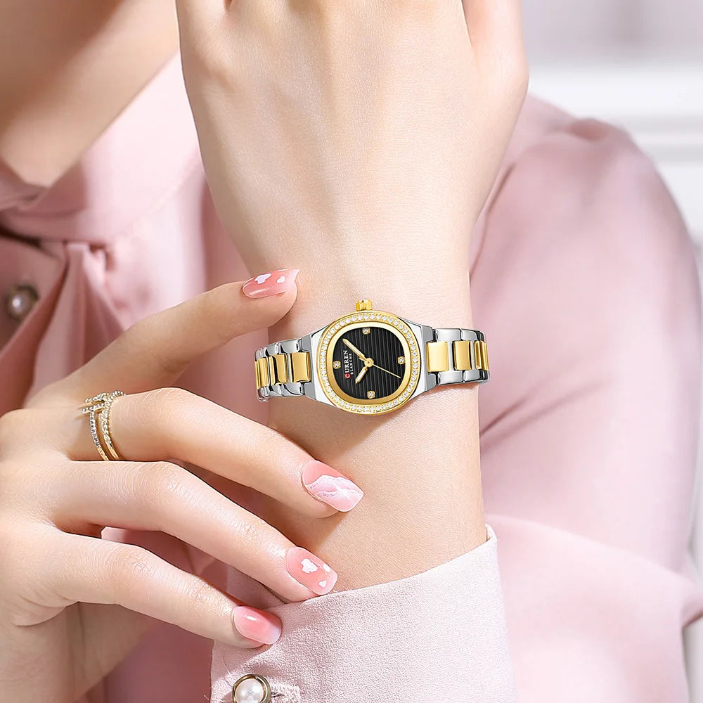 Rhinestones Quartz Watch