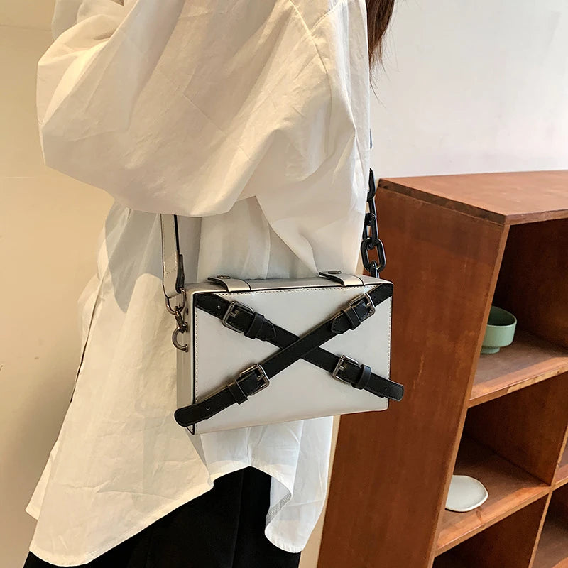 Box Shaped Mini Square Bags