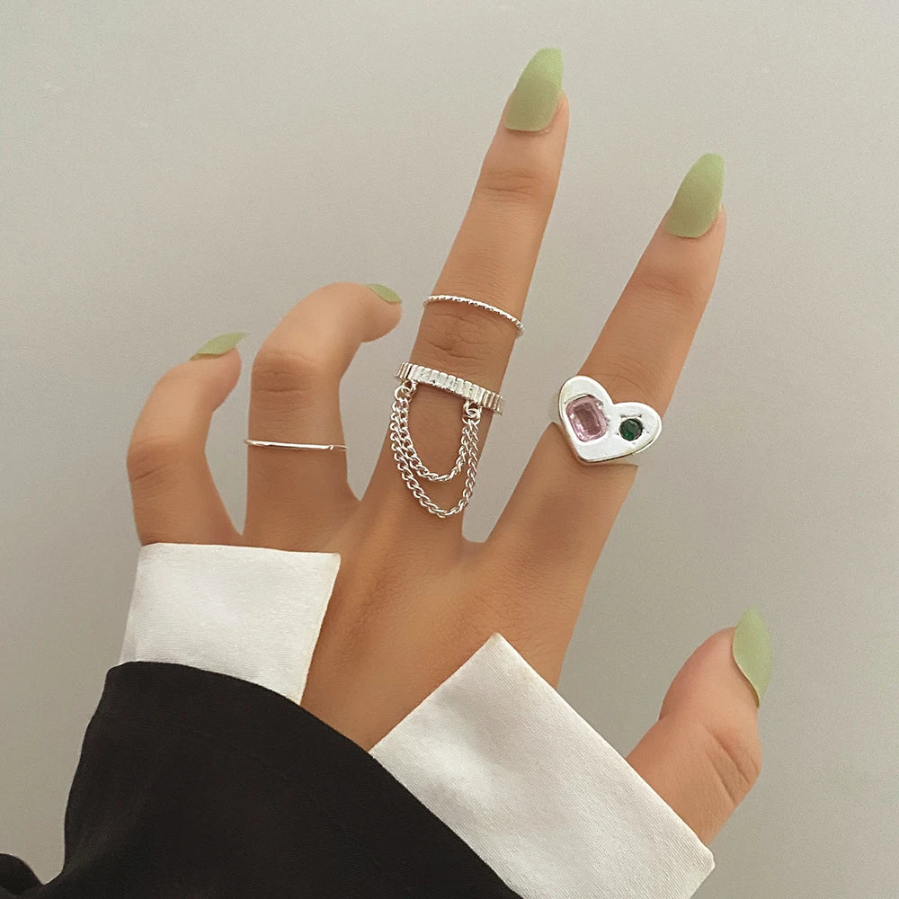 Crystal Geometric Ring