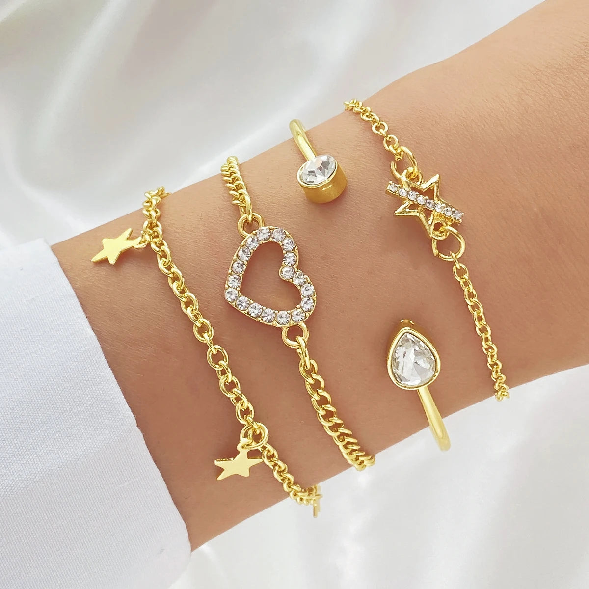 Crystal Chain Bracelet